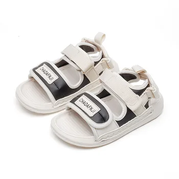 בנים סנדלים בקיץ ילדים נעלי אופנה אור רך דירות פעוטות בנות תינוק סנדלים תינוקות החוף מזדמנים נעלי ילדים חיצוני