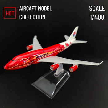 בקנה מידה של 1:400 מתכת מטוסים מודל, מלזיה B747 שזיף מטוס Diecast Mini Moto אוסף Eduactional צעצועים לילדים