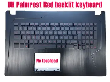 בריטניה Palmrest אדום backlit מקלדת Asus ZX753VD PX753V PX753VD PX753VE