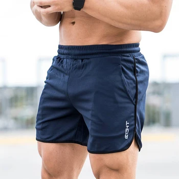 גברים של מכנסיים קצרים בקיץ חם למכירה ניו ECET הדפסה מגמת ספורט-כושר-רשת דק יבש מהירה ריצה אימון לנשימה קצרים חוף
