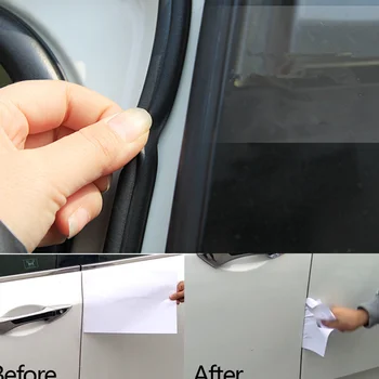 דלת המכונית חותמת גומי רצועות מדבקה הפנים אביזרים עבור SsangYong Actyon Turismo Rodius Rexton Korando על קיה ריו Ceed