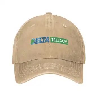 דלתא טלקום לוגו אופנה באיכות דנים כובע סרוג כובע כובע בייסבול