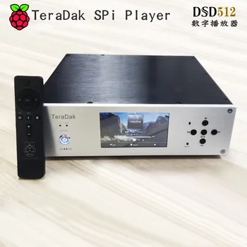 האחרון TeraDak SPi שחקן+ DSD512 דור חדש lossless דיגיטלי נגן דיגיטלי מסתובב עם ES9038 פלט אנלוגי