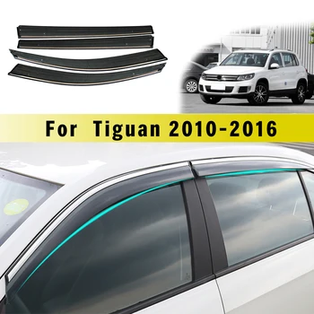 החלון מזג האוויר מגן Deflector שומר על פולקסווגן Tiguan MK1 2010 2011 2012 2013 2014 2015 2016 סגנון רכב אביזרי רכב