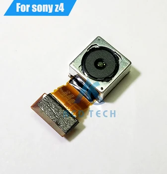 המקורי האחורי של המצלמה הראשית עבור Sony Z3 Z4+ כפולה E6553 E6533 מצלמה גדולה להגמיש כבלים בחזרה מצלמה חלקי חילוף Refubishment