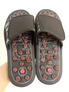 העיסוי החדש Mens נעלי רפואה סינית פדיקור רגל נעלי בית הבריאות אביב Acupoint בוגר נעל