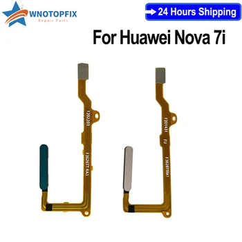 זיהוי המגע החדש עבור Huawei נובה 7i הבית לחצן תפריט להגמיש כבלים סרט חלקי חילוף Nova7i JNY-L22B JNY-L21A חיישן טביעות אצבע