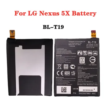 חדש 2700mAh BLT19 BL-T19 סוללה עבור LG Nexus 5X H790 H791 H798 BL T19 טלפון נייד סוללה