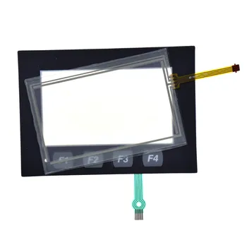חדש 4.3 אינץ ' עבור Panelview 800 2711R-T4T 2711R T4T קרום לוח מקשים לוח מקשים מסך מגע דיגיטלית זכוכית החלפה