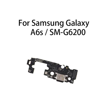 טעינה להגמיש עבור Samsung Galaxy A6s / SM-G6200 מטען USB יציאת ג ' ק Dock Connector טעינה לוח להגמיש כבלים