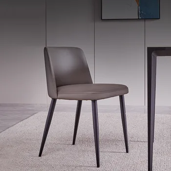 טרקלין נורדי כיסאות מודרניים מעצב האוכל עור Office רשת יהירות כיסאות מודרניים Muebles דה לה סאלה הרהיטים בסלון