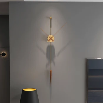 יוצא דופן האמבטיה שעון קיר דיגיטלי גדול מטבח מתכת רטרו וינטג שקט שעון קיר נורדי Horloge Murale מופעל על סוללה