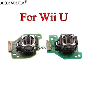 ימין שמאל ' ויסטיק אנלוגי האגודל מקל חלק תיקון חיישן מודול עם PCB לוח Nintend Wii U Gamepad WiiU Pad Controller