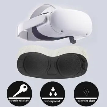 כיסוי עדשת מעשי שריטה הוכחה מגן על Ocu-lus Qu-est2 Dustproof Anti-scratch VR העדשה מסיכת עיניים אביזרי כיסוי
