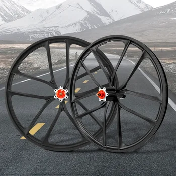 להסרה סגסוגת גלגל אופניים פחמן חישורים Wheelset בורות חצץ Fubeless עילית גלגל אופניים כוח Roue Brouette אופניים חלק