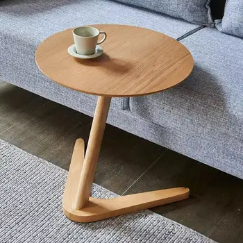לצד שולחן האוכל, קפה תה עגול ריהוט הסלון מיני שולחן איפור לילה קמפינג קפה עץ שולחן האוכל להגדיר 식탁