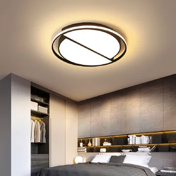 מודרני דקים LED אורות תקרה עגול מודרני, חדר ילדים מנורת הסלון לחדר השינה מרפסת פטיו-מרפסת תאורה