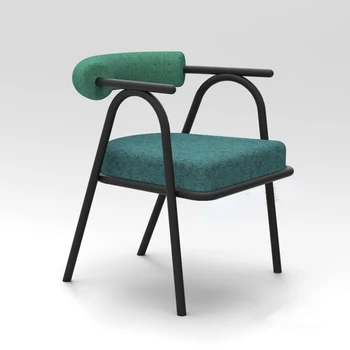 מודרני כסאות אוכל סלון יוקרה Jardin מעצבים סקנדינבים זרוע הכיסא טרקלין Sillones Modernos פארא סאלה החתונה רהיטים