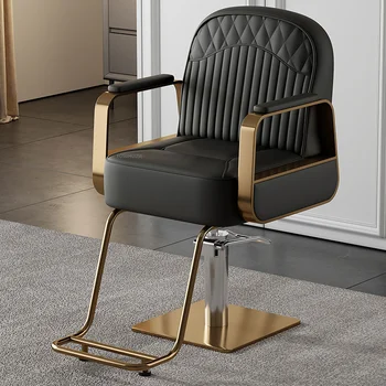 מודרני ספר כיסאות רהיטים מסחריים פשוטים מספרה עיצוב שיער הכיסא שיער כיסא סלון יופי הרמת הכסא המסתובב Z