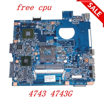 מחשב נייד לוח אם עבור acer aspire 4743 4743G HM55 GeForce GT540M MB.RFH01.002 MBRFH01002 JE43-CP MB 48.4NI01.02M mainboard