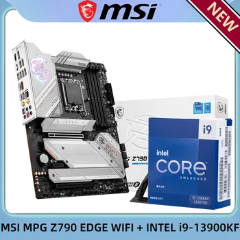 מידע i9 13900KF מעבד + MSI MPG Z790 קצה WIFI DDR5 LGA 1700 ATX המחשב חומרה ותוכנה המשחקים PC לוח האם