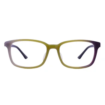 מלבן TR מלא-רים מסגרות משקפיים Leoptique FU2109 ירוק וסגול