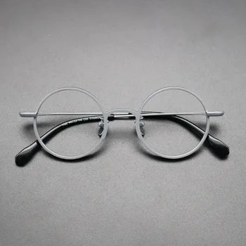 מעצב המותג טיטניום, משקפי שמש עם מסגרות איכותי יפני סיבוב משקפי שמש לגברים ולנשים