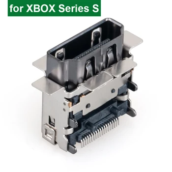 מקורי HD יציאת HDMI תואם שקע יציאת ממשק עבור Microsoft XBOX סדרה S Console HDMI תואם יציאת מחבר ג ' ק