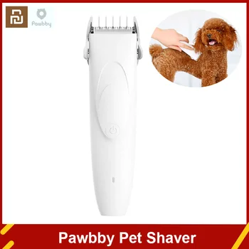 מקורי Pawbby חיות מחמד USB Rechargable קוצצי שיער מקצועי כלב/חתול מחמד טיפוח חשמליים חיות מחמד קליפרס שיער חיות מחמד שייבר