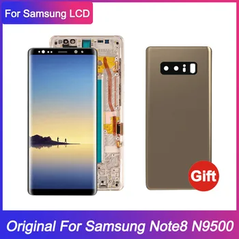 מקורי note8 N950 תצוגה עבור SAMSUNG Galaxy הערה 8 LCD N950F תצוגת LCD מסך מגע דיגיטלית הרכבה, החלפת מסך