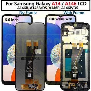 מקורי לסמסונג גלקסי A14 5G SM-A146F A416 תצוגת LCD מסך מגע דיגיטלית הרכבה, החלפה עבור Samsung A146 lcd