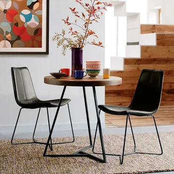 מרחב שומרי מטבח, כסאות אוכל בעיצוב מודרני אלגנטי כסאות אוכל נורדי הלבשה יוקרה Silla הרהיטים בסלון HY50DC