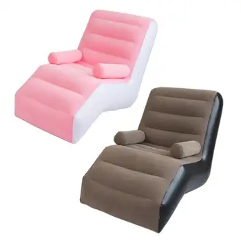 מתנפחים גינה חיצונית ספה חד-אדם ספה רכה הכיסא מתקפל נייד למבוגרים ישנה מיטה מקורה חיצונית פנאי הספה