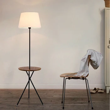 נורדי אופנה מודרנית קפה שולחן אורות קומה E27 LED ברזל סוגר קומה מנורות סלון, חדר השינה מחקר במלון בית קפה