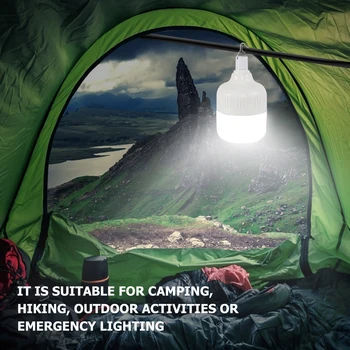 נייד פנס נורת אורות קמפינג נטענות נורת Led אור פנס קמפינג חירום נורות חשמל גבוהה אוהלים תאורה