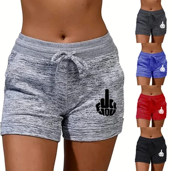 נשים מכנסיים קצרים בקיץ ספורט Runnnig מכנסיים קצרים תחרה-עד ריצה אופניים מזדמן רזה כיסי מכנסיים קצרים נשי ביגוד