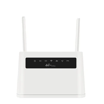 נתב Wifi נתב אלחוטי 300Mbps 4G LTE מובנה חריץ כרטיס SIM תמיכה מקס 32 משתמשים APN (תקע אמריקאי)