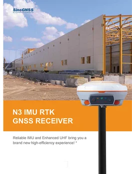 סין/Comnav N3 Gnss אדמות סקר המונה קטן, קל משקל Gps-RTK Gnss רובר תחנת בסיס RTK