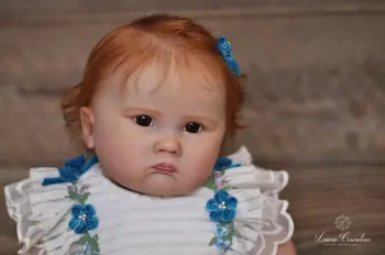 סנדי 25inches DIY מחדש Dollkit שרלוט תינוק טרי צבע רך למגע