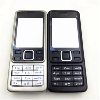 עבור Nokia 6300 חדשה מלאה מלא טלפון נייד דיור הכיסוי Case + אנגלית המקשים חלקי חילוף