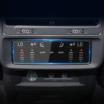 עבור אאודי Q7 Q8 2020-2022 הפנים המכונית אביזרי ניווט GPS מסך זכוכית מחוסמת סרט מגן נגד שריטות הפנים