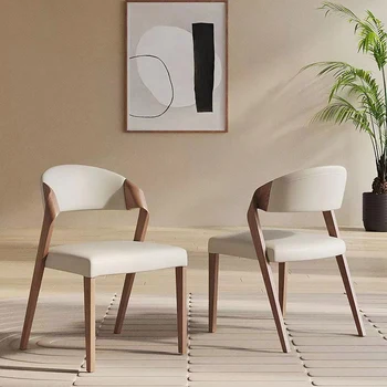 עיצוב אירועים כיסאות יוקרה המשרד מסעדה גן נורדי עור הספר כסאות חדר שינה Articulos Para El Hogar רהיטים