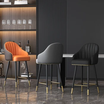 עיצוב קפה בסלון ChairsOffice איפור טרקלין להירגע בסלון כיסאות עור האוכל Meuble דה סלון ריהוט מודרני