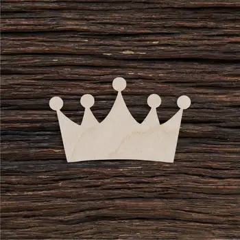 עץ הכתר צורה על אמנות ודקורציה - חיתוך לייזר - כתר בנוי - מיני הכתר - הכתר - עץ