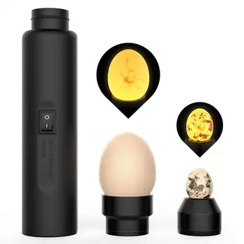 פלסטיק עוף ביצה ניטור בוחן הוביל האינקובטור אור Candling מנורת בדיקה אותנו תקע/תקע האיחוד האירופי 100-240V