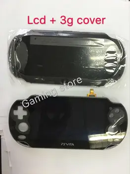 צבע שחור OLED LCD מסך התצוגה ואת הכיסוי האחורי לוח PSVita-PS Vita PSV 1000 PCH 1001 1004 1104 1XXX מסוף
