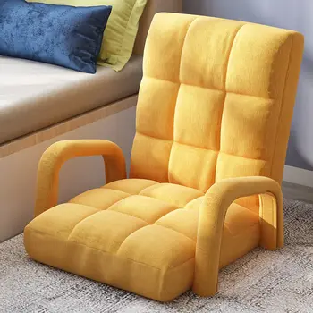 קיפול הכיסא עצלנים ספת טאטאמי כורסא מודרנית פשוטה מתכווננת מרגיע הכיסא נורדי השינה צף שולחן ספה כסא
