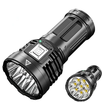 קלח אור חזק פנס LED7 המנורה חרוז נטענת סופר מבריק משק חיצוני ארוך-טווח רב-תכליתי קסנון לטווח ארוך.