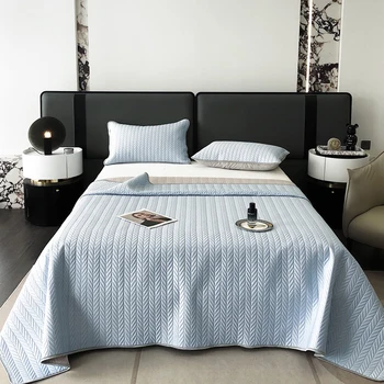 רך &משיי המצעים על המיטה כיסוי טבעי בד מצעים שמיכה קירור שמיכת קיץ מצעים הספה כיסוי מיטה זוגית גיליון