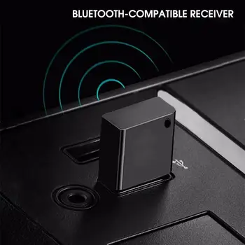 שימושי מקלט BT פעולה פשוטה אודיו מתאם קל לשימוש, אמין בהירות גבוהה קול רכב Bluetooth תואם-מתאם